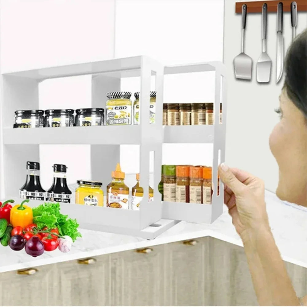 Shelf Slide Kitchen Cabinet Cupboard Organizer Kitchen Storage Rack