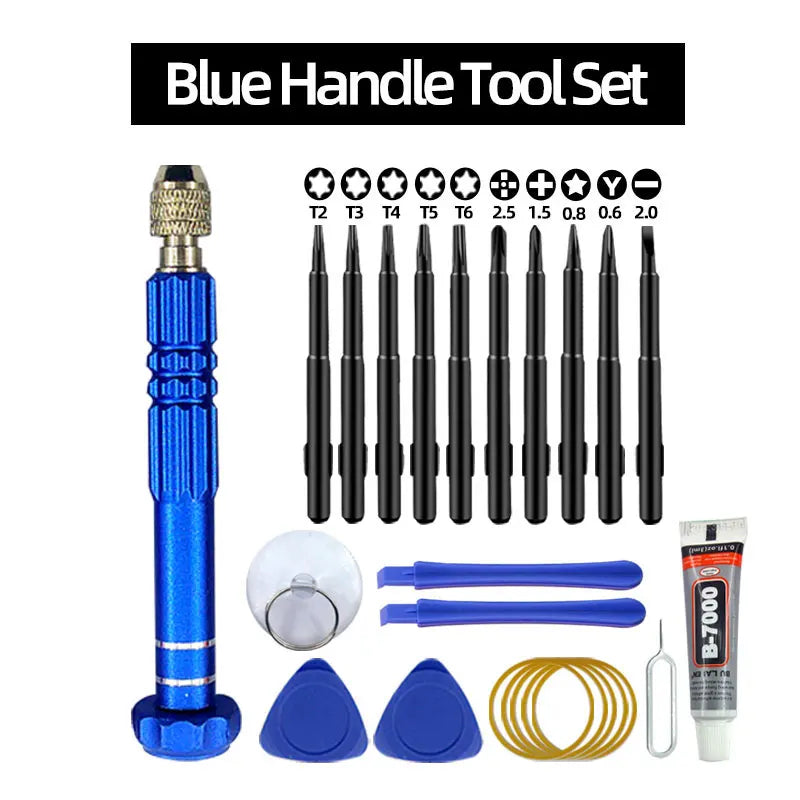 Mobile phone repair tool,screwdriver, tablet battery disassembly, screen opening, dust cleaning