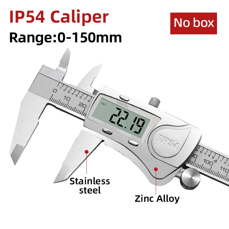 Digital Pachometer Metal Caliper Professional Vernier Caliber Measuring Tools