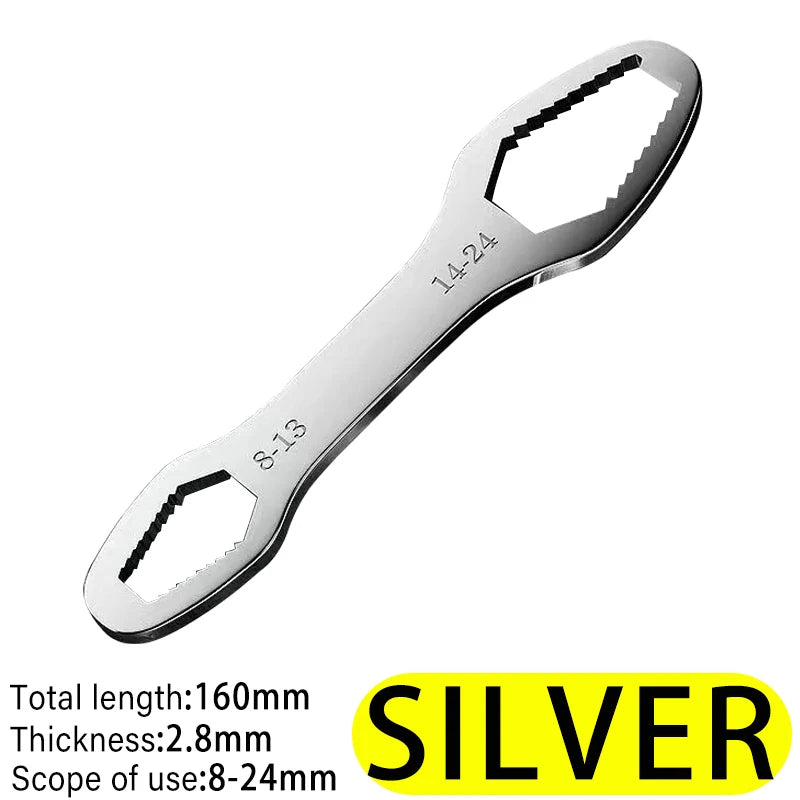 Adjustable Glasses Wrenches 8-24mm Universal Torx Wrench Board