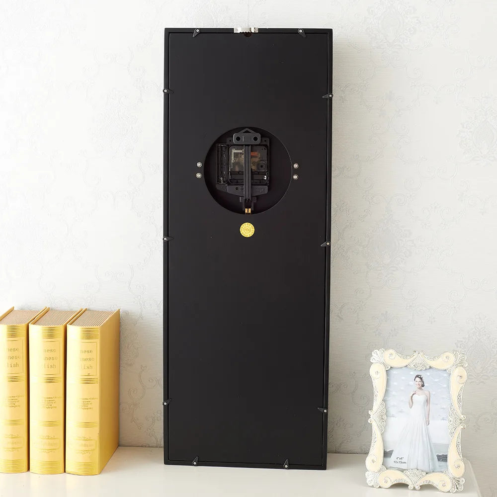 Large Black Wall Clock Vintage Pendulum Clock Wall Living Room