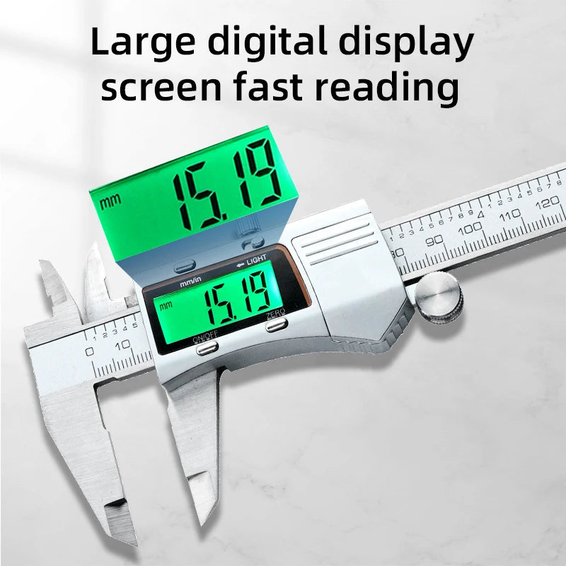Digital Pachometer Metal Caliper Professional Vernier Caliber Measuring Tools