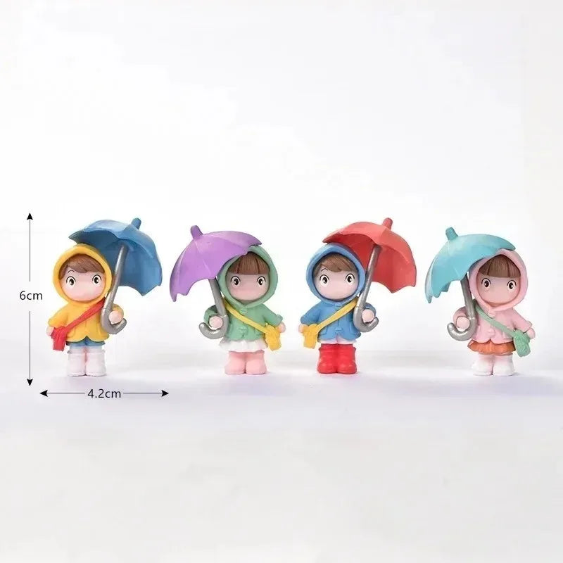 Cute Car Decoration Ornaments Creative Cartoon Purple