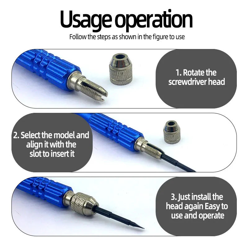 Mobile phone repair tool,screwdriver, tablet battery disassembly, screen opening, dust cleaning