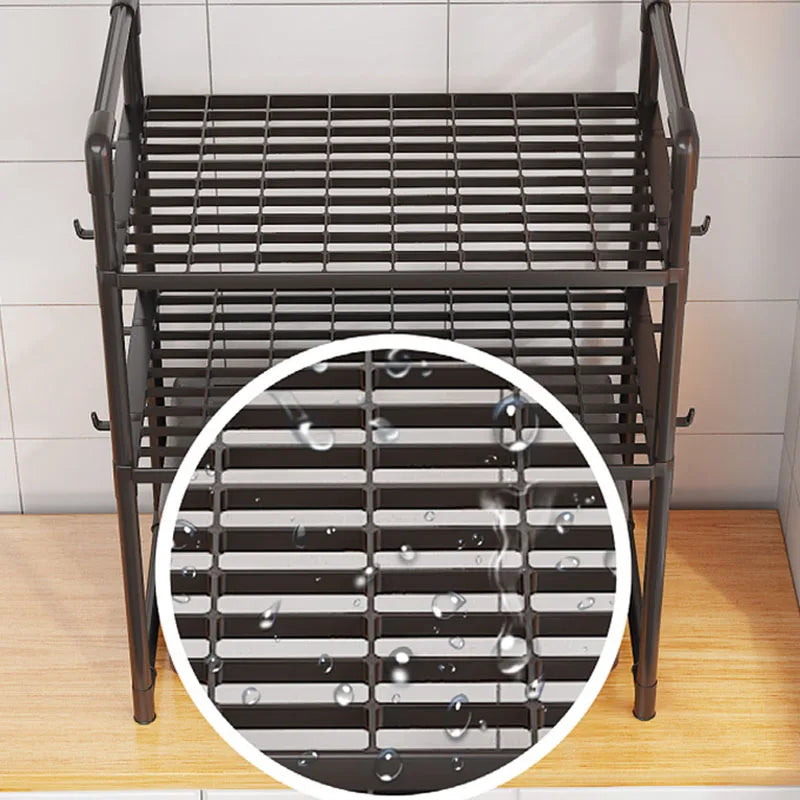 Multi-Layer Simple Countertop Tidying Shelves Kitchen Accessories